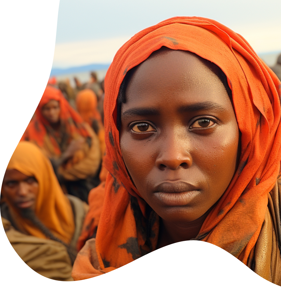 Enfants et femmes en zone de conflit