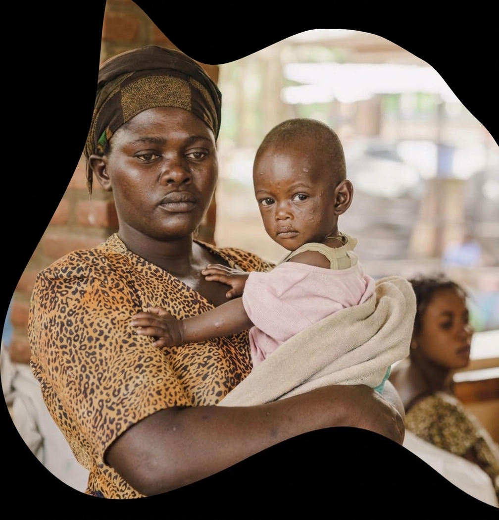 Enfants et femmes en zone de conflit